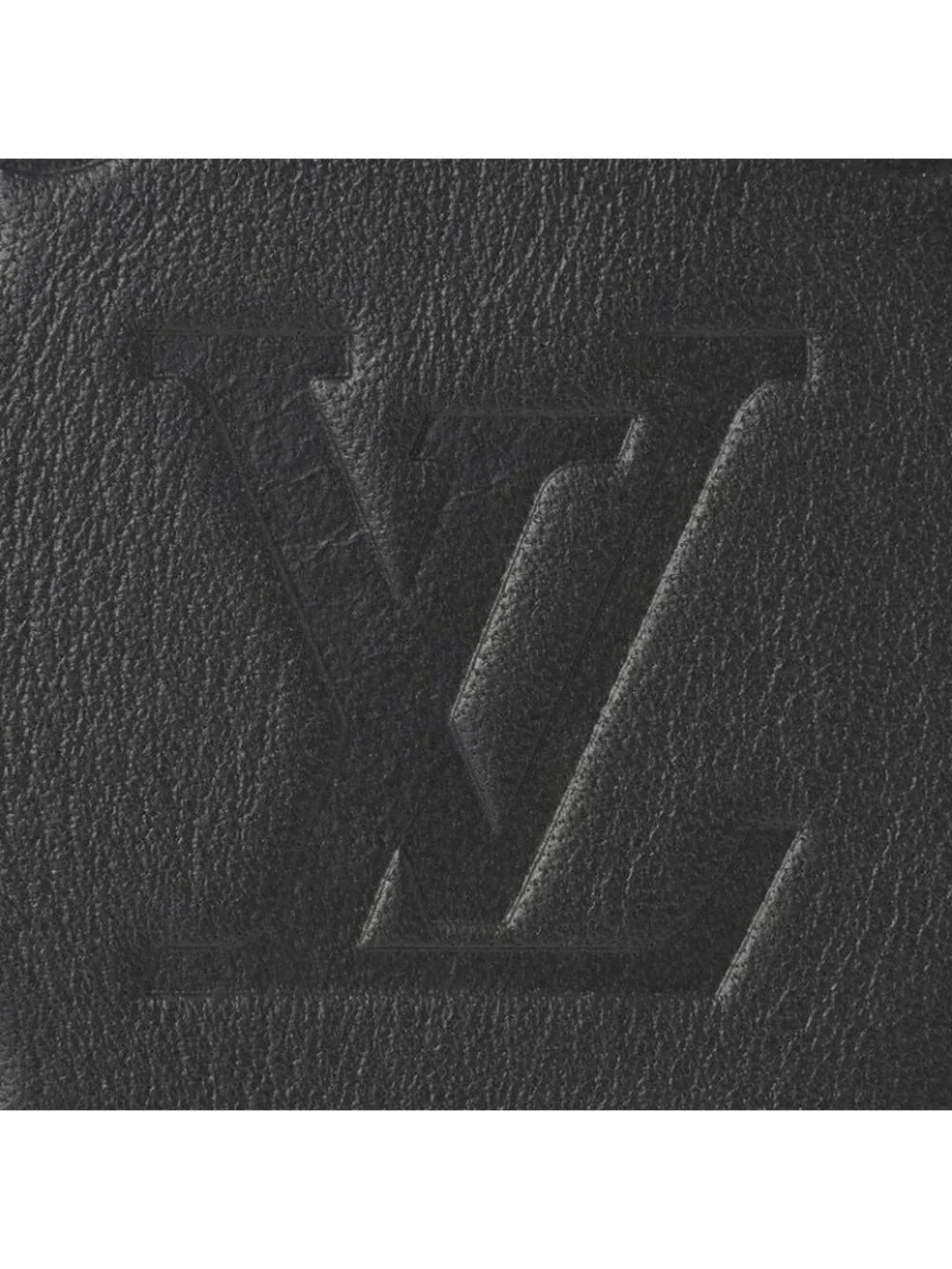Louis Vuitton Shoulder Bag Soft Porochon PM Black